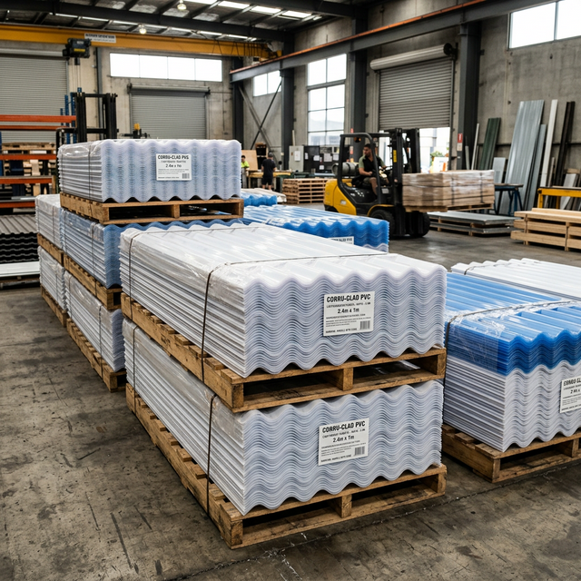 PVC Corrugated Sheet